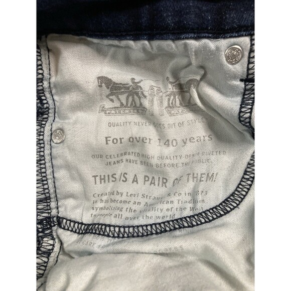 Levis 511 Slim Fit  Jeans Mens 29 x 30 Dark Wash Blue Denim - Picture 11 of 11